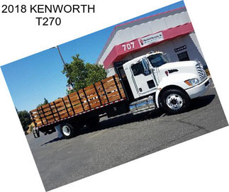 2018 KENWORTH T270