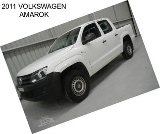 2011 VOLKSWAGEN AMAROK