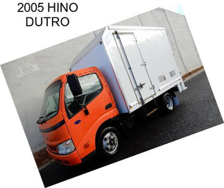 2005 HINO DUTRO