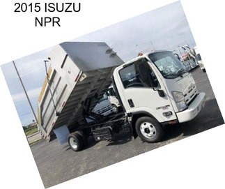 2015 ISUZU NPR