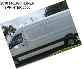 2018 FREIGHTLINER SPRINTER 2500