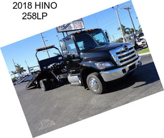 2018 HINO 258LP