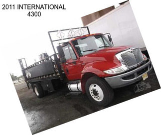 2011 INTERNATIONAL 4300