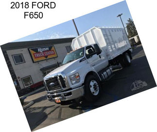 2018 FORD F650