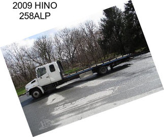 2009 HINO 258ALP