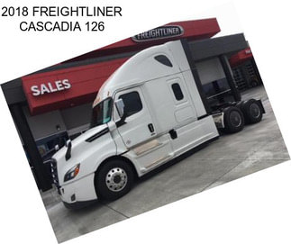 2018 FREIGHTLINER CASCADIA 126