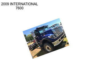 2009 INTERNATIONAL 7600