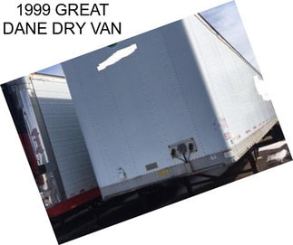 1999 GREAT DANE DRY VAN