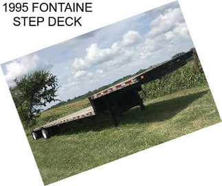1995 FONTAINE STEP DECK