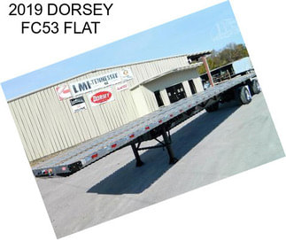2019 DORSEY FC53 FLAT