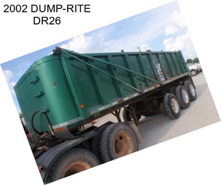 2002 DUMP-RITE DR26