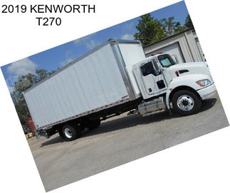 2019 KENWORTH T270