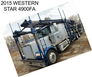 2015 WESTERN STAR 4900FA