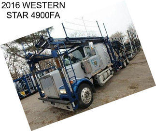 2016 WESTERN STAR 4900FA