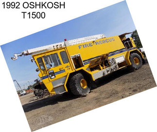 1992 OSHKOSH T1500