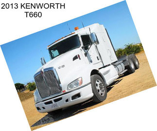 2013 KENWORTH T660