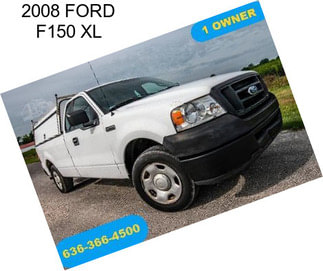 2008 FORD F150 XL