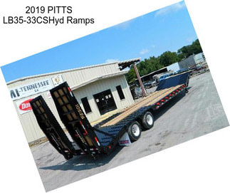 2019 PITTS LB35-33CSHyd Ramps