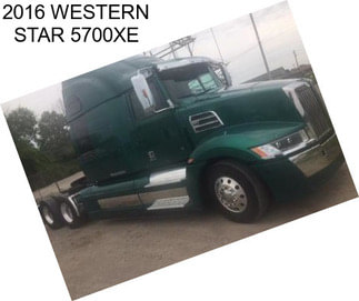 2016 WESTERN STAR 5700XE
