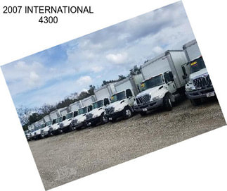 2007 INTERNATIONAL 4300