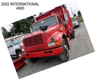 2002 INTERNATIONAL 4900