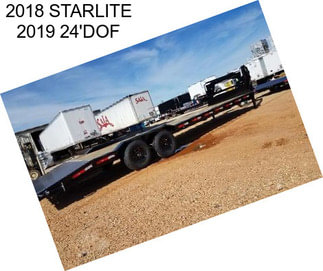 2018 STARLITE 2019 24\'DOF