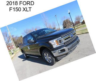 2018 FORD F150 XLT