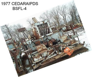 1977 CEDARAIPDS BSFL-4