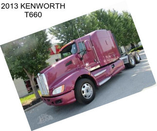 2013 KENWORTH T660