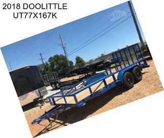 2018 DOOLITTLE UT77X167K