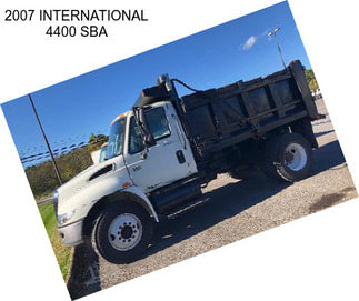 2007 INTERNATIONAL 4400 SBA