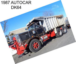 1987 AUTOCAR DK64