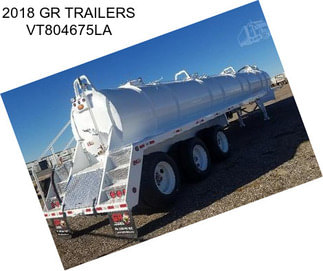 2018 GR TRAILERS VT804675LA