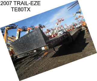 2007 TRAIL-EZE TE80TX