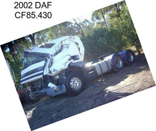 2002 DAF CF85.430