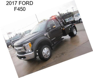 2017 FORD F450