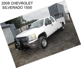 2008 CHEVROLET SILVERADO 1500