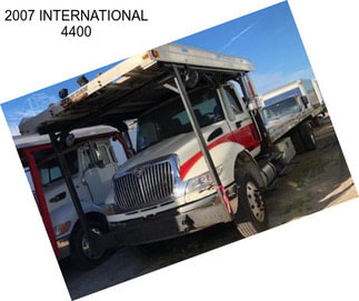 2007 INTERNATIONAL 4400