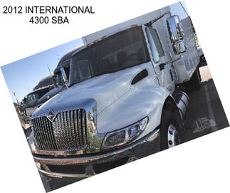 2012 INTERNATIONAL 4300 SBA