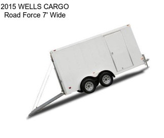 2015 WELLS CARGO Road Force 7\' Wide