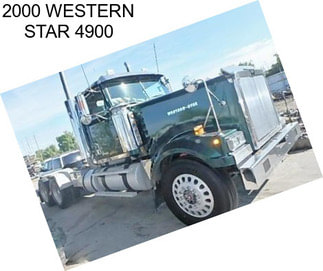 2000 WESTERN STAR 4900