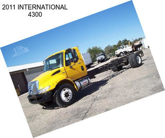 2011 INTERNATIONAL 4300