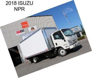 2018 ISUZU NPR