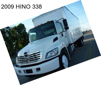 2009 HINO 338