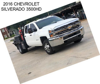 2016 CHEVROLET SILVERADO 3500HD