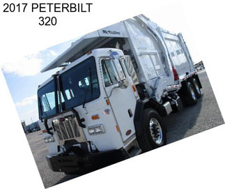 2017 PETERBILT 320