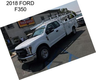 2018 FORD F350