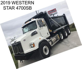 2019 WESTERN STAR 4700SB