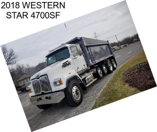 2018 WESTERN STAR 4700SF