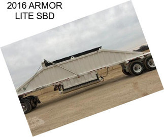 2016 ARMOR LITE SBD